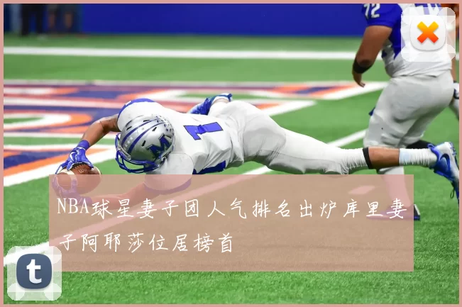NBA球星妻子团人气排名出炉库里妻子阿耶莎位居榜首
