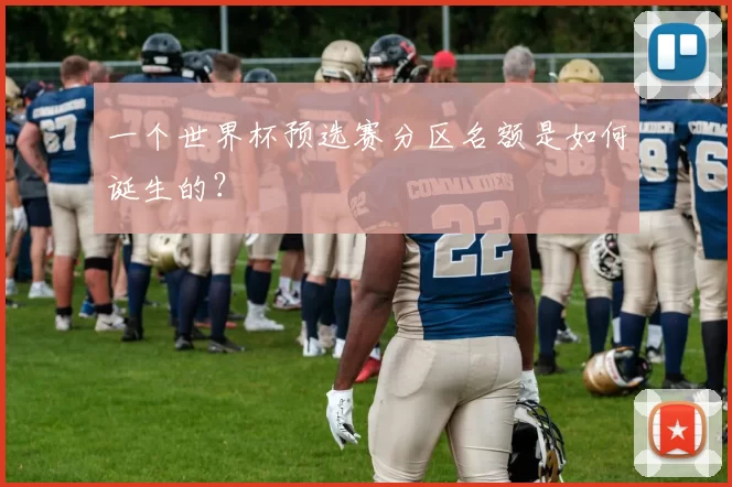 一个世界杯预选赛分区名额是如何诞生的？