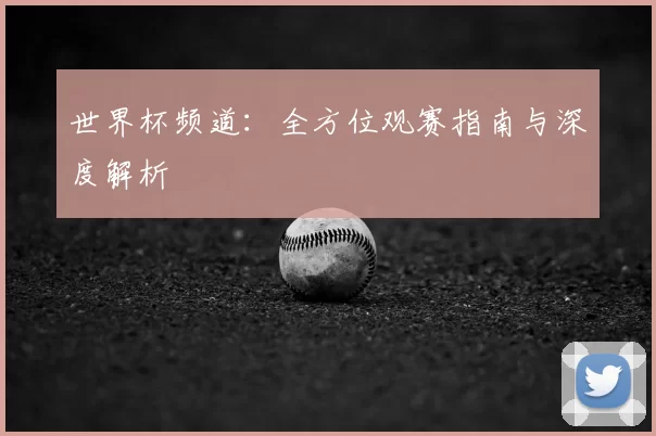 世界杯频道：全方位观赛指南与深度解析