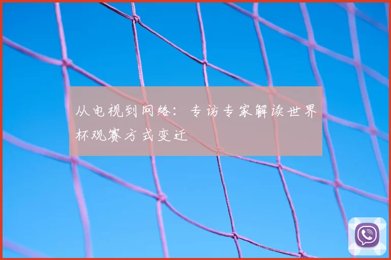 从电视到网络：专访专家解读世界杯观赛方式变迁